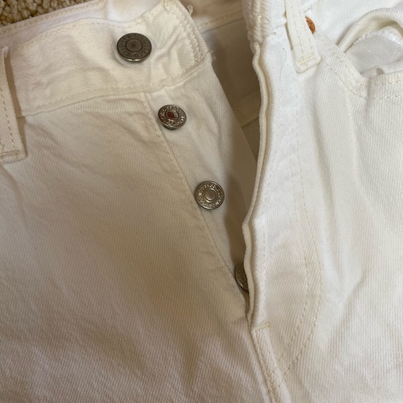 Levi’s High-Rise White Jean size 27 - Picture 4 of 6